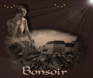 Gif animé bonsoir femme